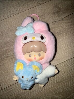 Sanrio x Zzoton  My Melody Vinyl Plush Blind Box Pendant Keychain